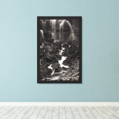 スプレー秋, WA キャンバスプリント (インサイチュ (ウッドフロア))