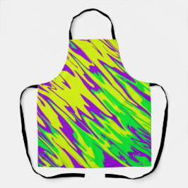 スプレー絵を描マルディグラ エプロン