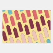 スプレー絵を描缶パターン ラッピングペーパーシート (正面)