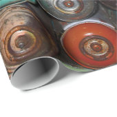 スプレー絵を描缶、グラフィティ・アート、 ラッピングペーパー (ロールコーナー)