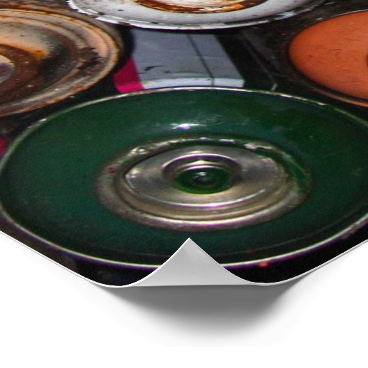 スプレー絵を描缶、グラフィティ、 ポスター (角)