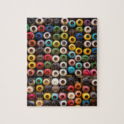 スプレー絵を描缶 ジグソーパズル (縦)