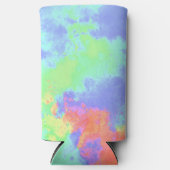 スプレー絵を描(ばちゃばちゃ)跳ねる効クール果 スリム缶クーラー (正面)