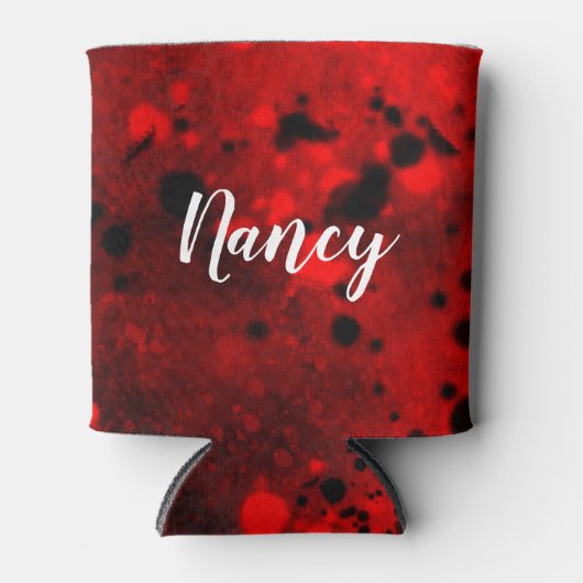 スプレー絵を描(ばちゃばちゃ)跳ねる効クール果 缶クーラー (正面)