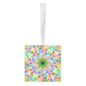 スプレー絵を描 キューブオーナメント (右)