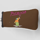 スプレー絵を描 ゴルフヘッドカバー (正面)