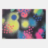 スプレー絵を描 ラッピングペーパーシート (正面3)