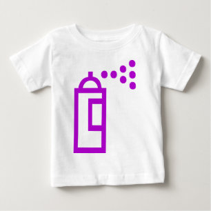 スプレー缶アイコン ベビーTシャツ