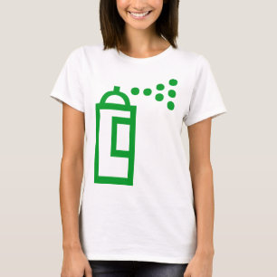 スプレー缶アイコン Tシャツ