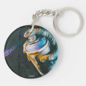 スプレー缶グラフィティアート壁画 キーホルダー (裏面)