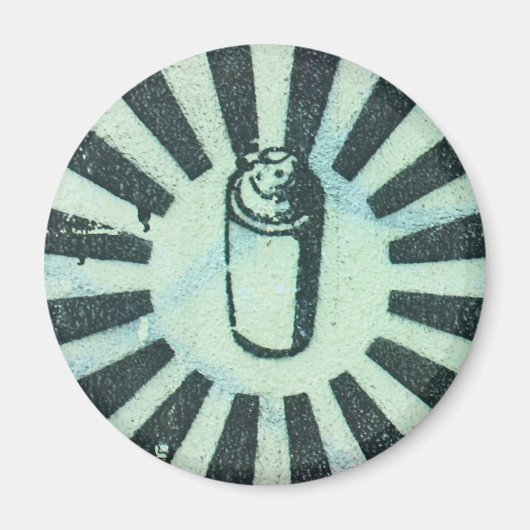 スプレー缶 マグネット (正面)