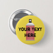 スプレー缶 缶バッジ (正面&裏面)