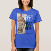 スプレー缶#1青 Tシャツ (正面)