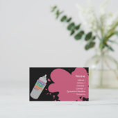 スプレー-ビジネス 名刺 (スタンド正面)