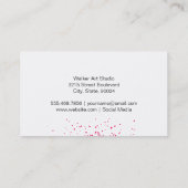 スプレー |表現II (ホットピンク) 名刺 (裏面)