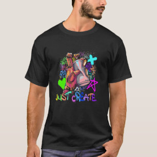 スプレーGraffitiアーティス絵を描トの作成のみ Tシャツ
