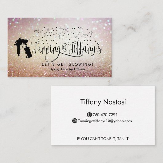 スプレーTANS名刺 名刺 (正面/裏面)