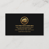 スプロケットの手描きツールのアイコンビルダ 名刺 (裏面)