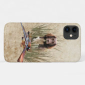 スプロケットスパニエル犬ティーポットギフトボックスセラミックタイルガラス Case-Mate iPhoneケース (裏面(横))