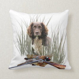 スプロケットスパニエル犬 クッション