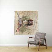 スプロケットスパニエル犬 タペストリー (インサイチュ(横))