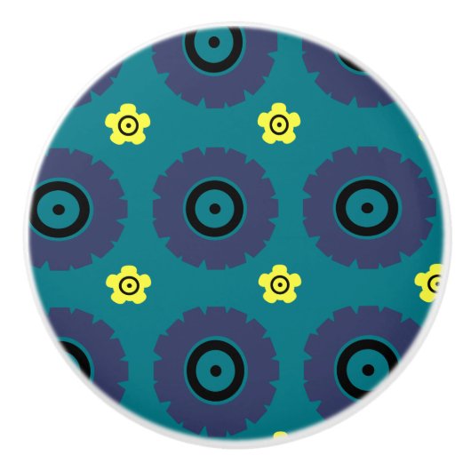 スプロケット春カスタムカラープル セラミックノブ (正面)