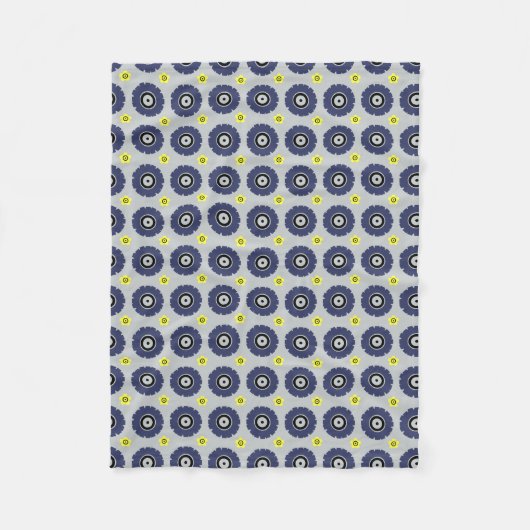 スプロケット春カスタムフリース フリースブランケット (正面)