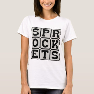 スプロケット、車輪の部品 Tシャツ