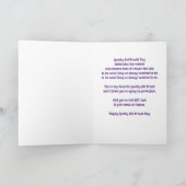 スプンキーオールドブロードスデー2月1日ブラックレディ シーズンカード (内部)