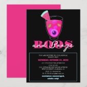 スプーなハロウィーンの衣装パーティー 招待状 (正面/裏面)