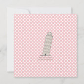 スプーイタリアンモニリーニングタワースウィート16誕生日 招待状 (裏面)