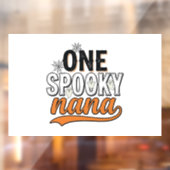 スプーキーななハロウィーン幽霊ヴィンテージTシャツデザイン_1 ウィンドウサイン (シート2)