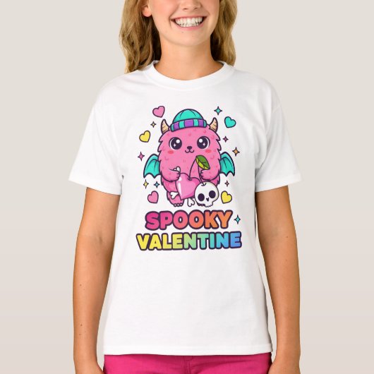 スプーキーな恋人Tシャツ Tシャツ (正面)