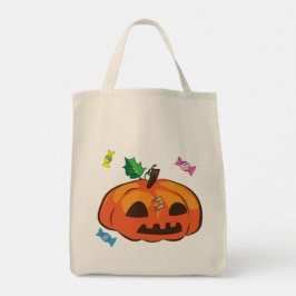 スプーキーキャンディハロウィン トートバッグ