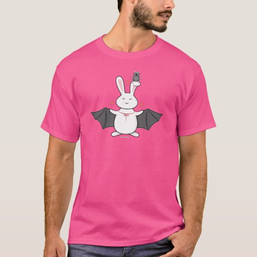 スプーキーキュートうさぎ Tシャツ (正面)