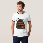 スプーキーケーブハロウィングリーティングTシャツ Tシャツ (正面フル)