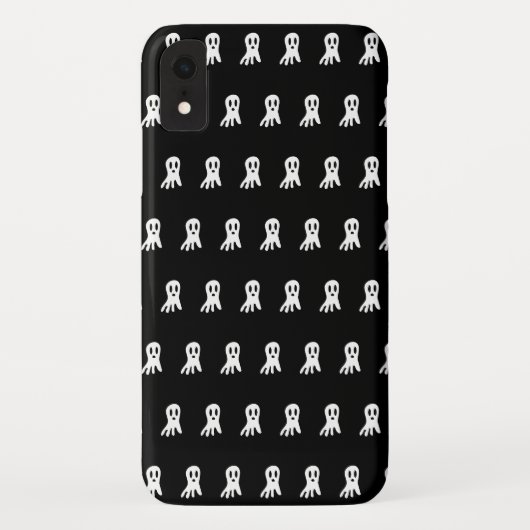 スプーキーゴシックゴーストイラスト Case-Mate iPhoneケース (裏面)