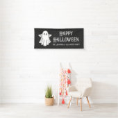 スプーキーゴーストハロウィン 横断幕 (インサイチュ)