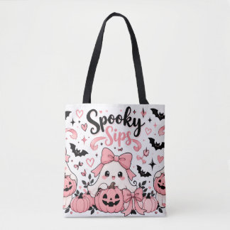 スプーキーシップスピンクコケットハロウィンガールズボウズ トートバッグ