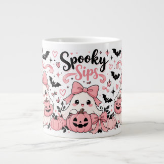 スプーキーシップス ピンクコケット ハロウィンガールズボウズ ジャンボコーヒーマグカップ