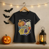 スプーキーシーズンハロウィンコラージュ Tシャツ