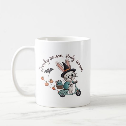 スプーキーシーズン+スタディシーズン+ナースバニー コーヒーマグカップ (左)