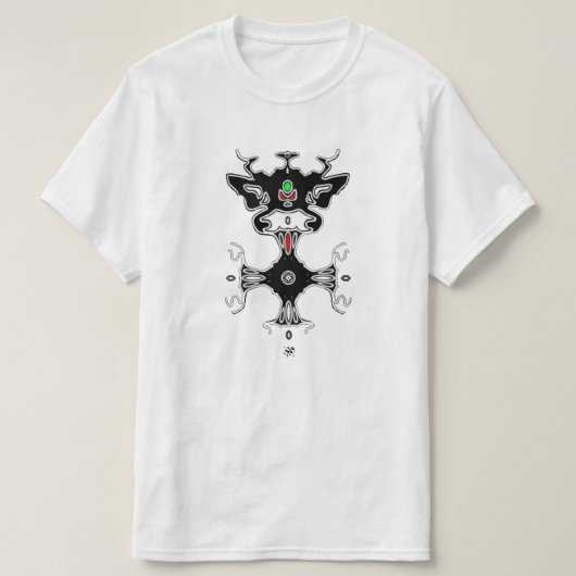 スプーキーバット Tシャツ (デザイン正面)
