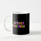 スプーキー循環器ナース ハロウィーン 心臓ポンプ コーヒーマグカップ (左)
