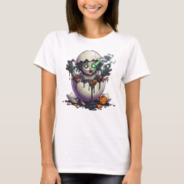 スプーキー・キュート・エッグガール Tシャツ
