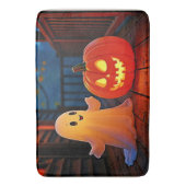 スプーキー・キュート・ハロウィングローデザイン バスマット (正面縦)