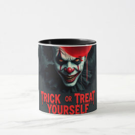 スプーキー・クラウン トリック・オア・トリート ハロウィンマグ マグカップ
