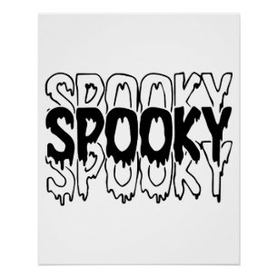 スプーキー スウェットシャツ ハロウィン スプーキー ヴァイブス Tシャツ ポスター