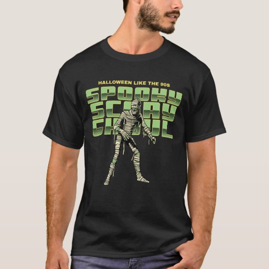 スプーキー スケアリー グール 90年代 ハロウィンTシャツ Tシャツ (正面)