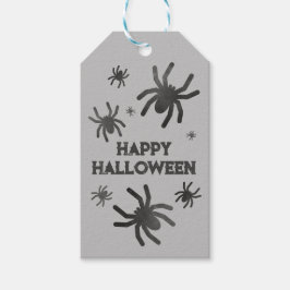 スプーキー・スパイダー ハッピー・ハロウィン ギフトタグ